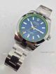 Swiss ETA2836 Replica Rolex Milgauss Blue dial watch (8)_th.jpg